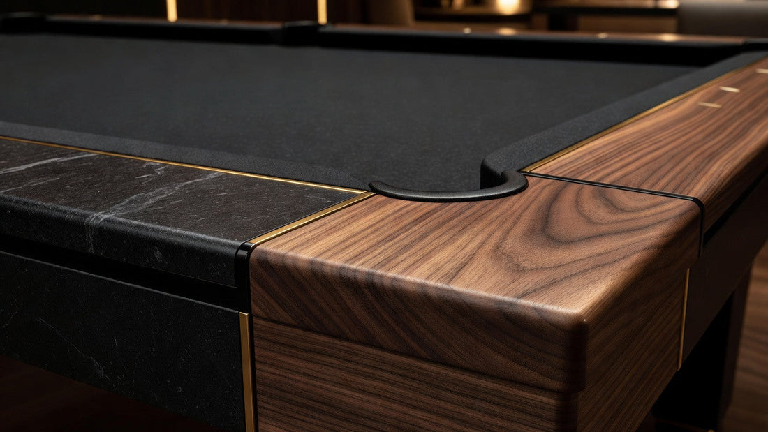 Slate vs. Wood: What Makes a Pool Table Truly Luxury
