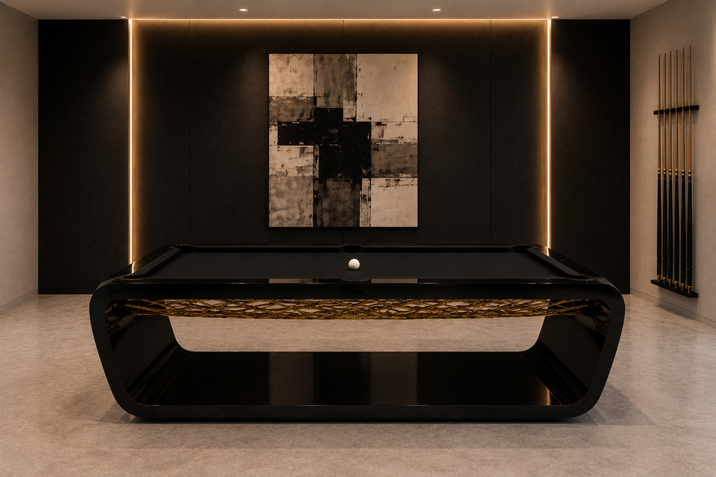 The Aureus - Sculptural Luxury Pool Table