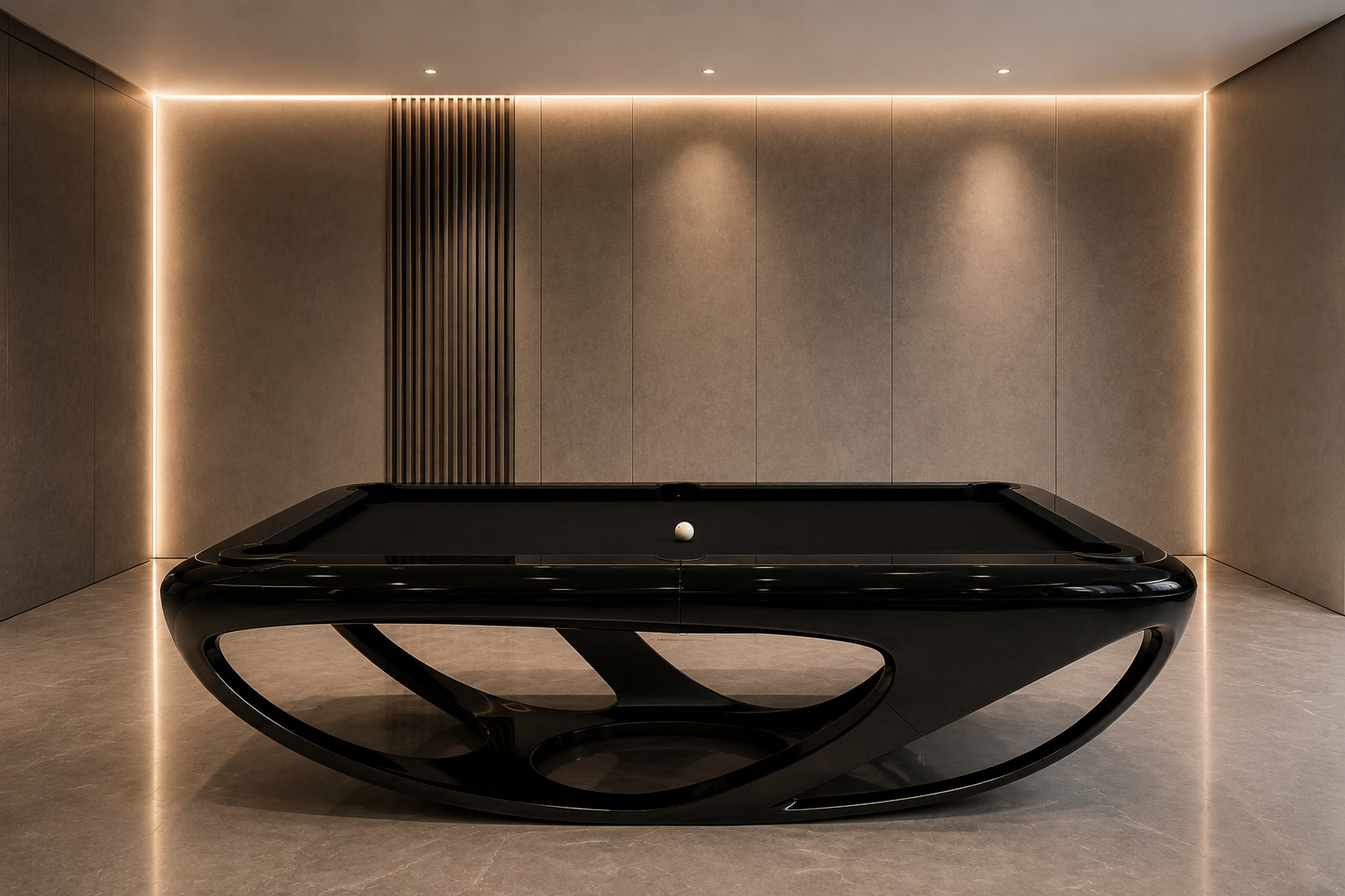 The Veyra - Sculptural Luxury Pool Table