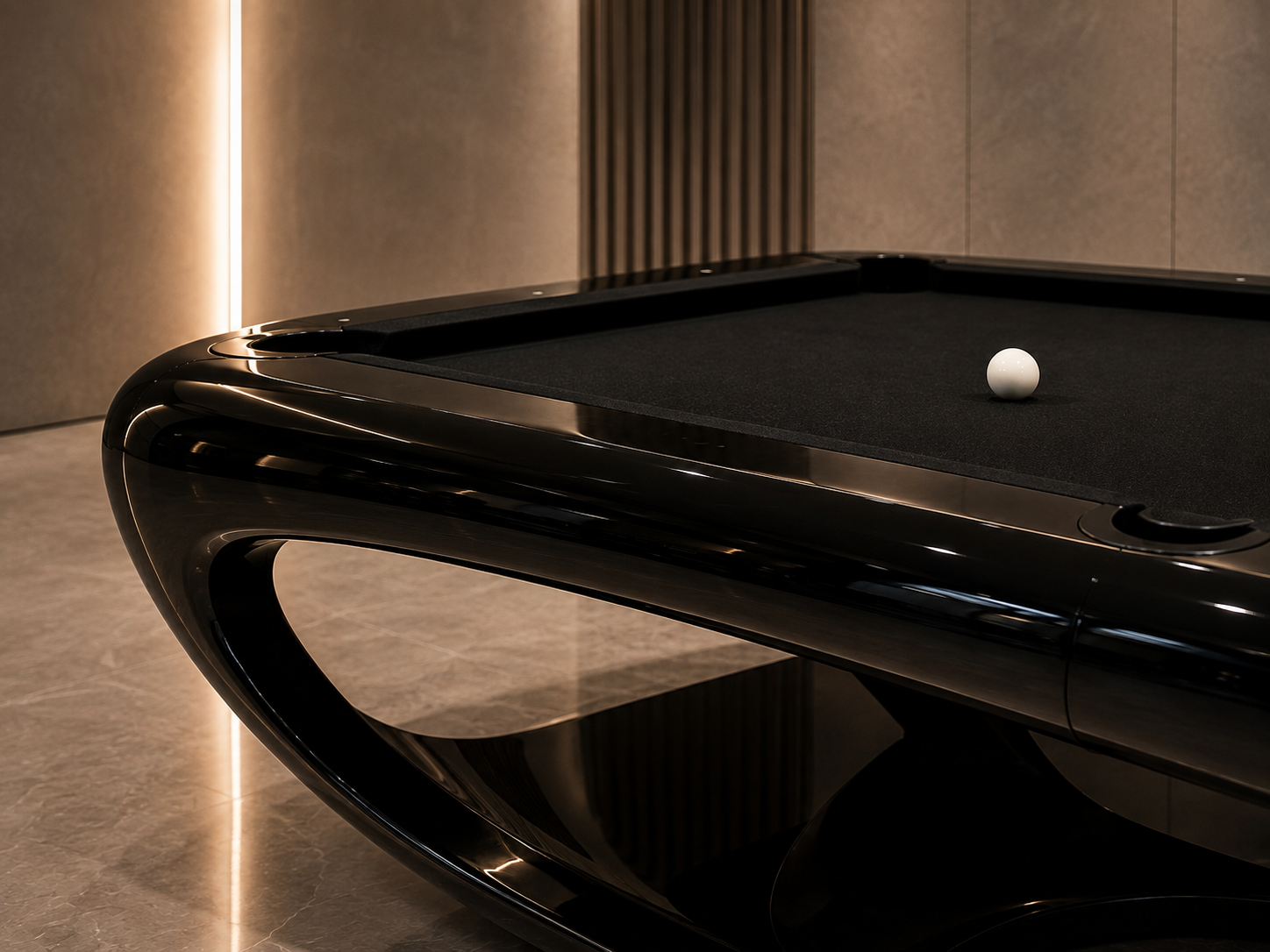 The Veyra - Sculptural Luxury Pool Table