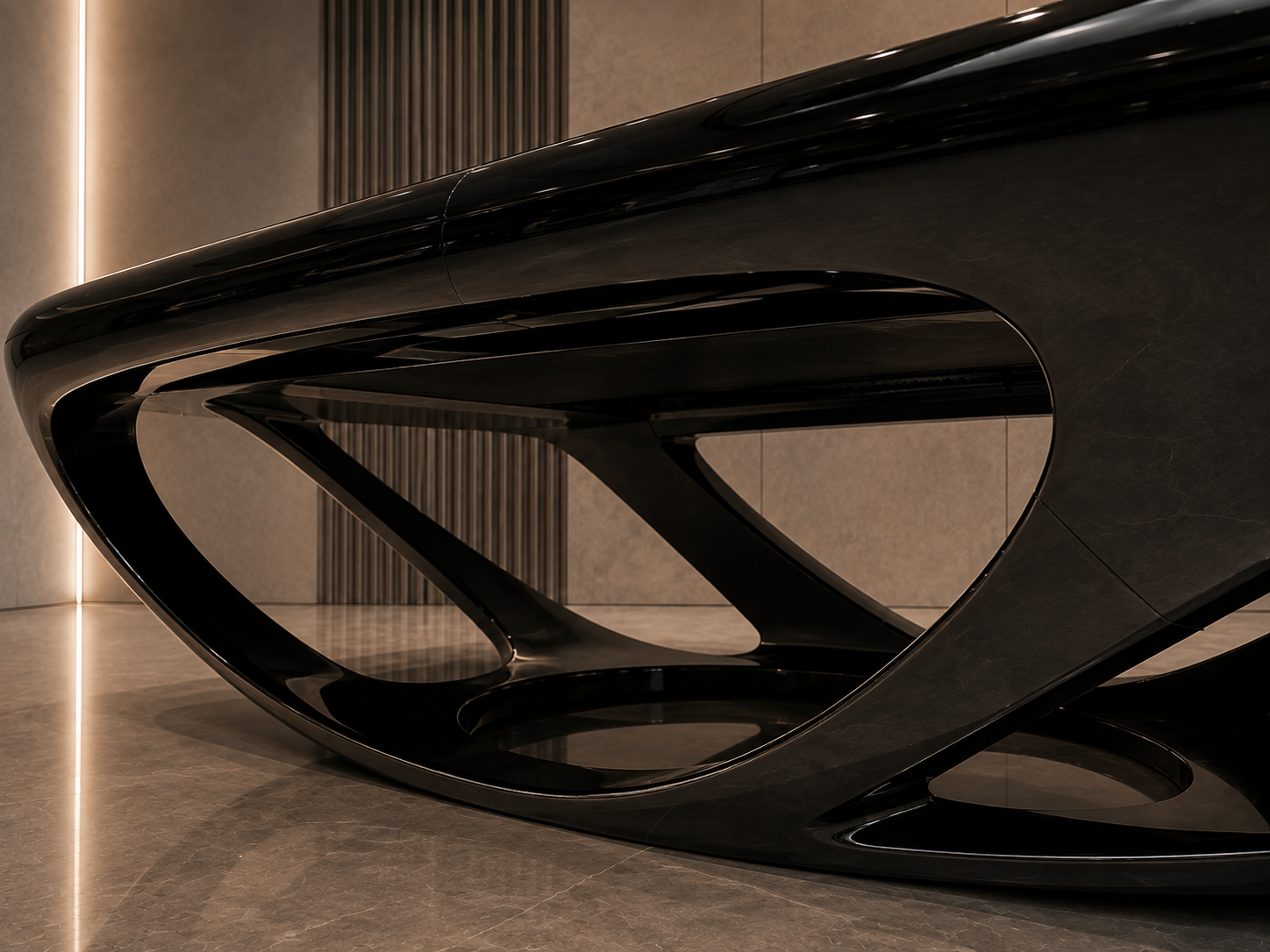 The Veyra - Sculptural Luxury Pool Table
